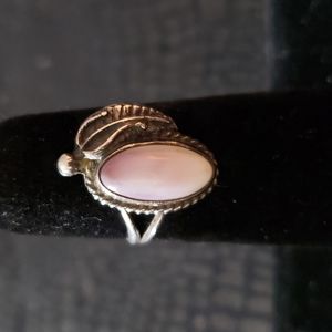 COPY - silver Mother-of-Pearl ring